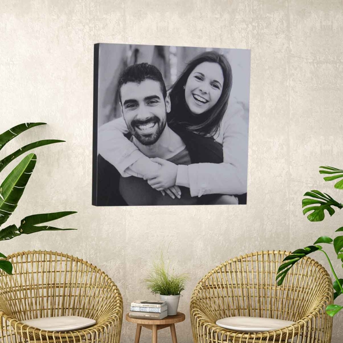 Poster em MDF 20x20cms