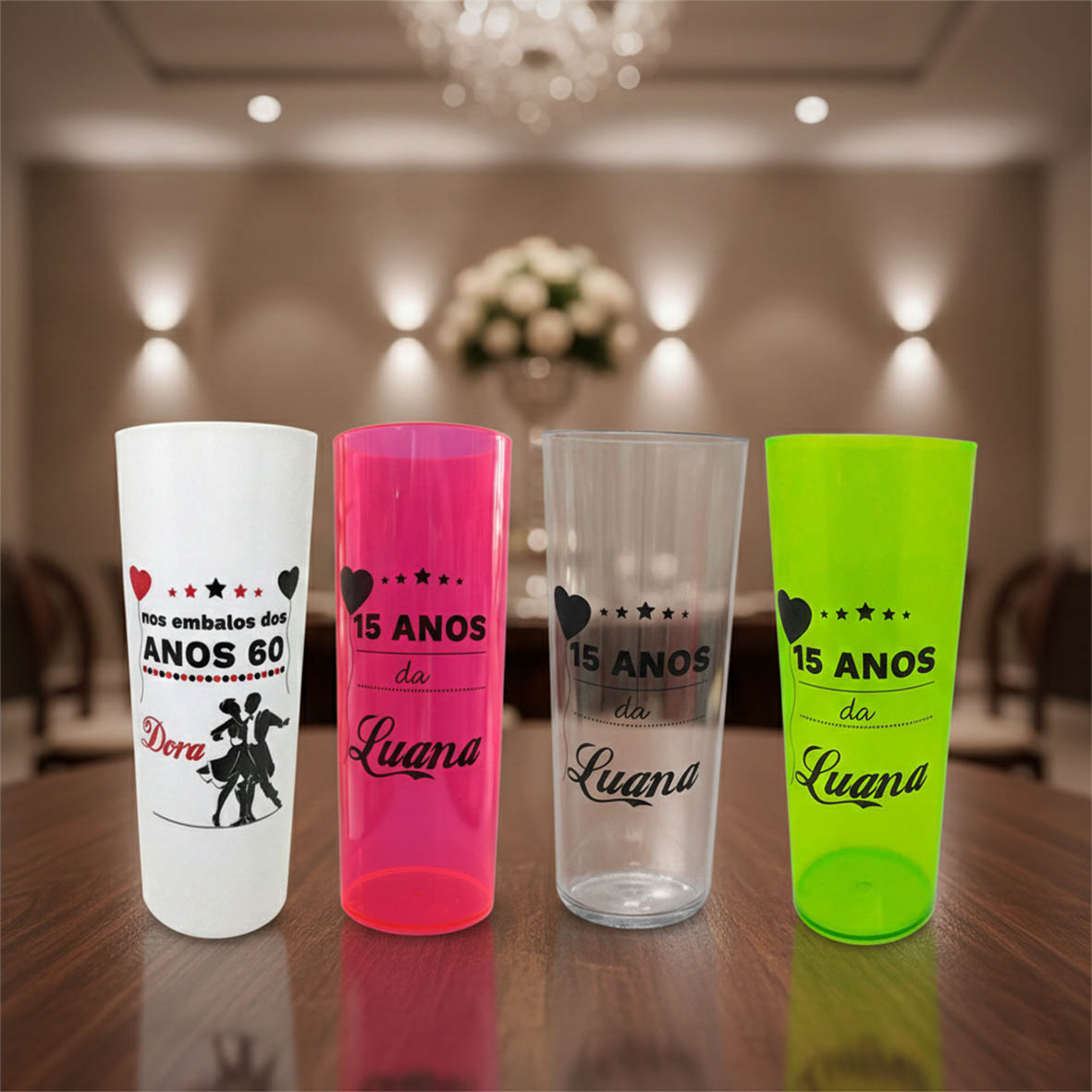 Copo long drink personalizado - acima de 100 unidades