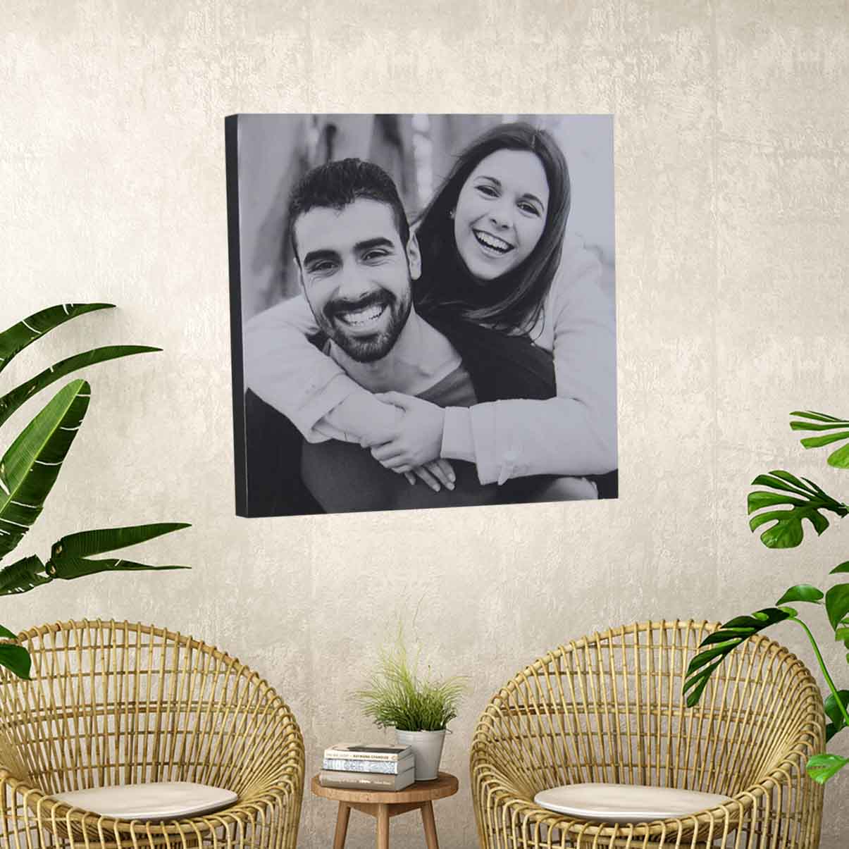 Pôster em MDF 20x20cm personalizado