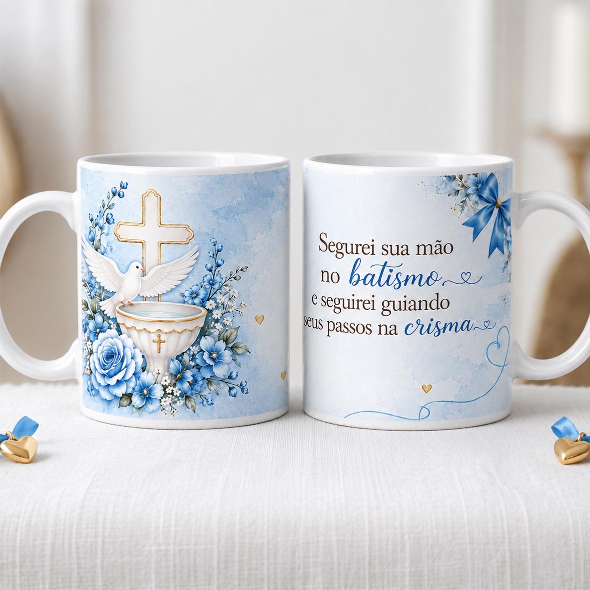 Caneca em cerâmica crisma